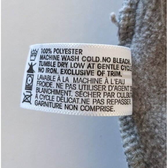 Bula Neck Warmer Tube Scarf Gray Fleece Sports Double Logo OS Logo Canada - Picture 8 of 8